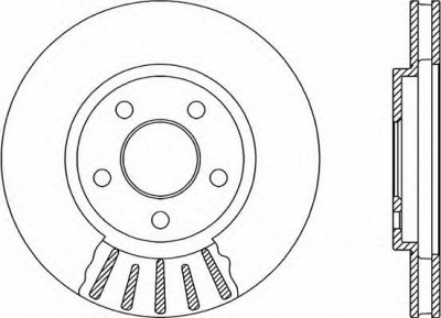 OPEN PARTS bdr209020 -  Тормозной диск
